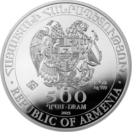 Stříbrná mince Noemova archa 2026, 1 oz