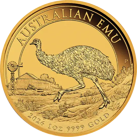 Zlatá mince Emu 2026, 1 oz
