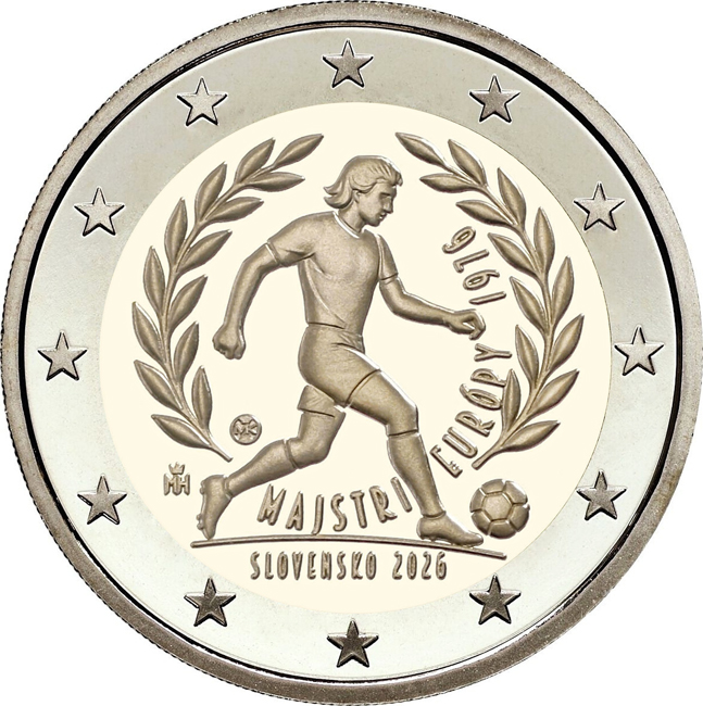 Mistrovství Evropy ve fotbale - ČSSR  vítězství 1976, CuNi mince, 8 g