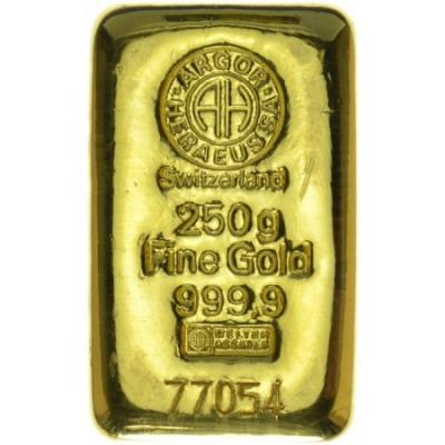 Gold bar Argor Heraeus 250 g