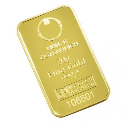 Austrian Mint Gold Bar 20 g