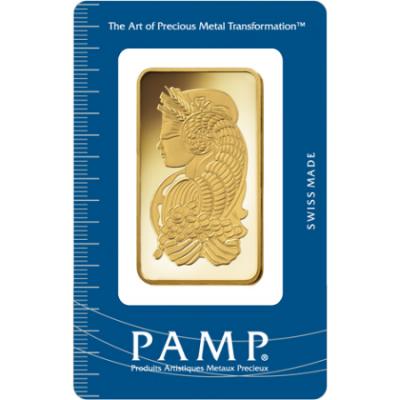 Gold bar PAMP Fortuna 50 g