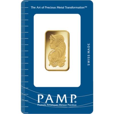 Gold bar PAMP Fortuna 20 g