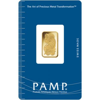 Gold bar PAMP Fortuna 5 g