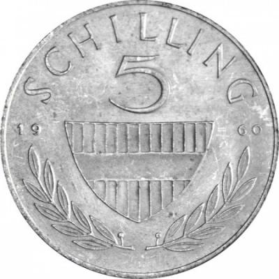 Silver Coin - 5 Shilling