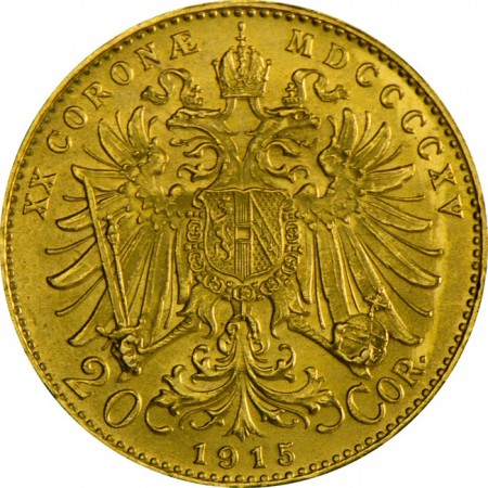 Gold coin - 20 Crowns