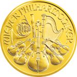Zlatá mince Vídeňští filharmonici 1/2 Oz - 2023