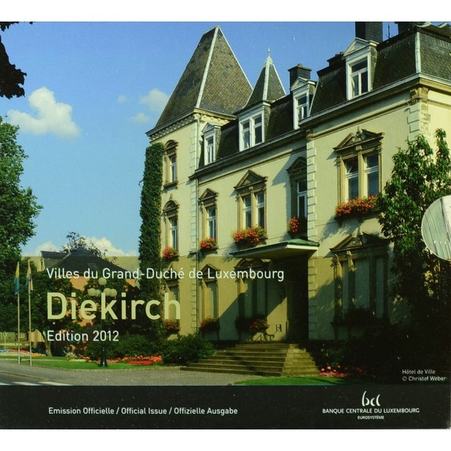 Sada mincí Lucembursko 2012 - Diekirch, CuNi