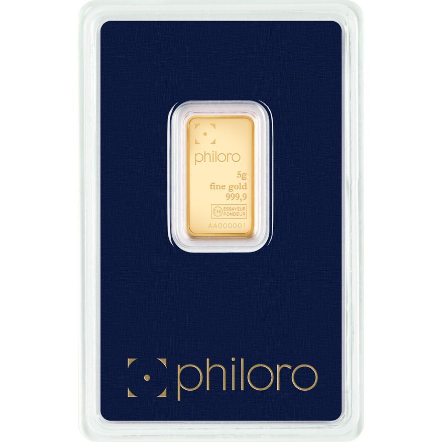 Zlatý slitek Philoro 5 g