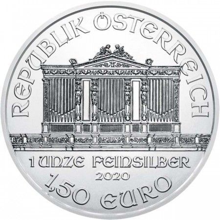 Stříbrná mince Vídeňští filharmonici - různé roky, 1 oz 