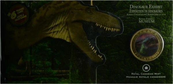 0,50 dolar CuNi Dinosaurus - Albertosaurus UN