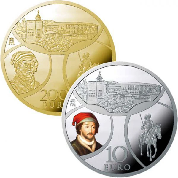210 Euro Zlatá / stříbrná mince Europastern - Set 2019 PP