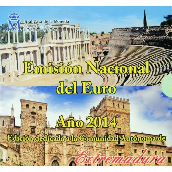 Sada mincí Španělsko 2014 - Extremadura, CuNi