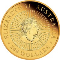 Zlatá mince Velká jižní země 2 Oz 2022