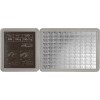 Stříbrný tabulkový slitek 100 x1 g CombiBar Valcambi