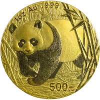 Zlatá mince Panda 1 Oz - 2002