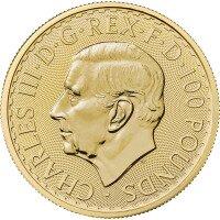 Zlatá mince Britannia Charles III 2023 - 1 oz