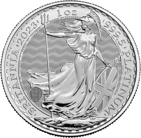 Platinová mince Británie Charles III 2024, 1 oz 