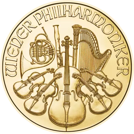 Zlatá mince Vídeňští filharmonici 2024 - 1/4 oz