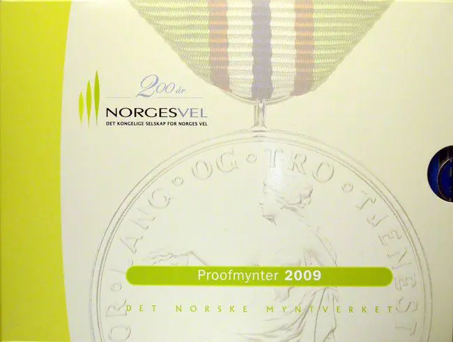  Sada mincí Norsko: 2009&nbsp;PP, CuNi