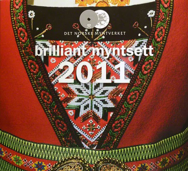  Sada mincí Norsko: 2011&nbsp;- suvenýr, CuNi