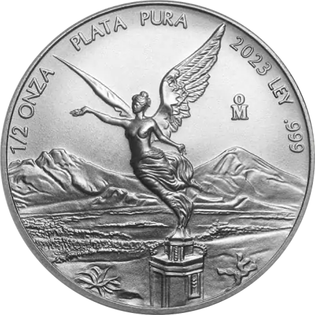 Stříbrná mince Bohyně vítězství 1/2 Oz 2023