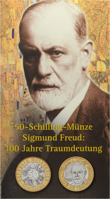 50 Schilling CuNi Sigmund Freud PN