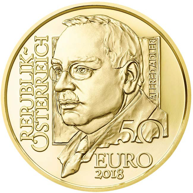 Alfred Adler, 1/4 oz zlata