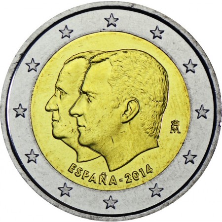 2 Euro CuNi Proklamace Filipa UN