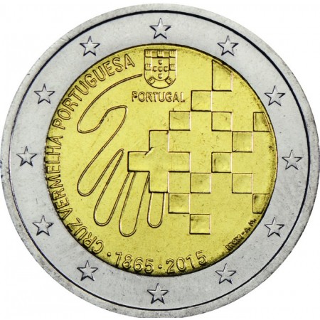 2 Euro CuNi 150 let Červený kříž UN