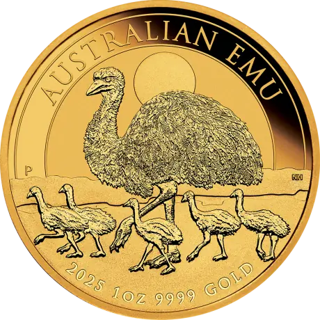 Zlatá mince Emu 2025, 1 oz