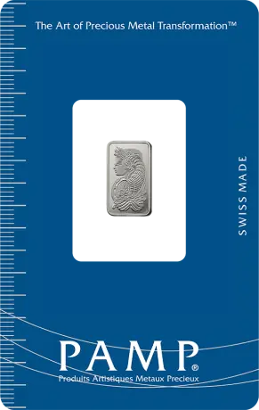 Platinový slitek Pamp Fortuna, 1 g