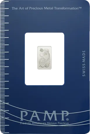 Palladiový slitek PAMP Fortuna 1 g