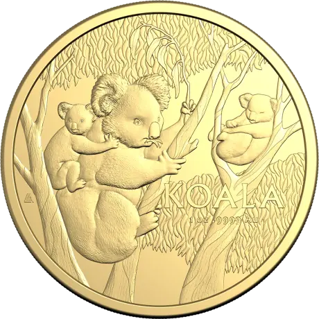 Zlatá mince Koala 2026&nbsp;- Royal Australia Mint, 1&nbsp;oz