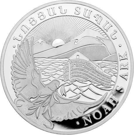 Stříbrná mince Noemova archa 2026, 1/2&nbsp;oz