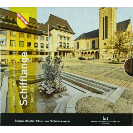 5,88&nbsp;Euro CuNi kurz set Lucembursko 2016