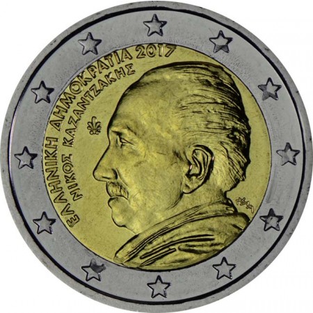 2 Euro CuNi Nikos Kazantzakis