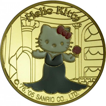 10 Euro Zlatá mince Hello Kitty