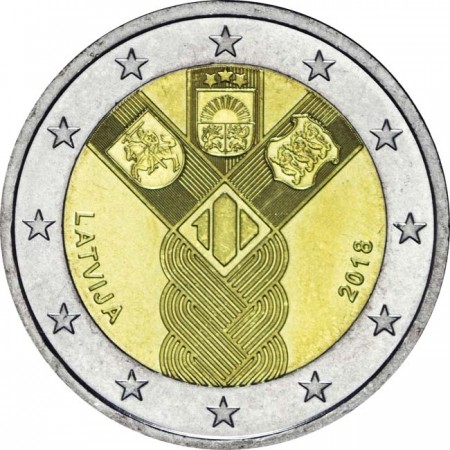 2 Euro CuNi Pobaltské státy