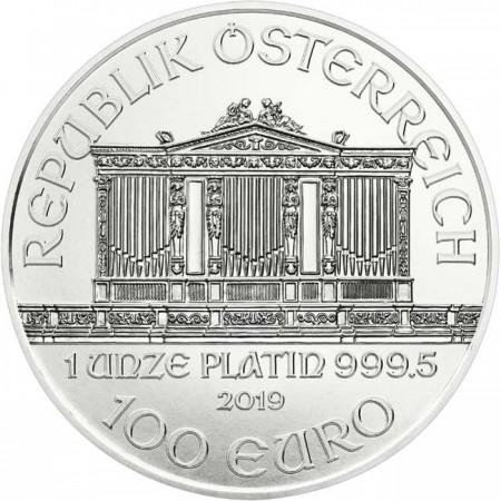 Platinová mince Vídeňští filharmonici 2025, 1 oz