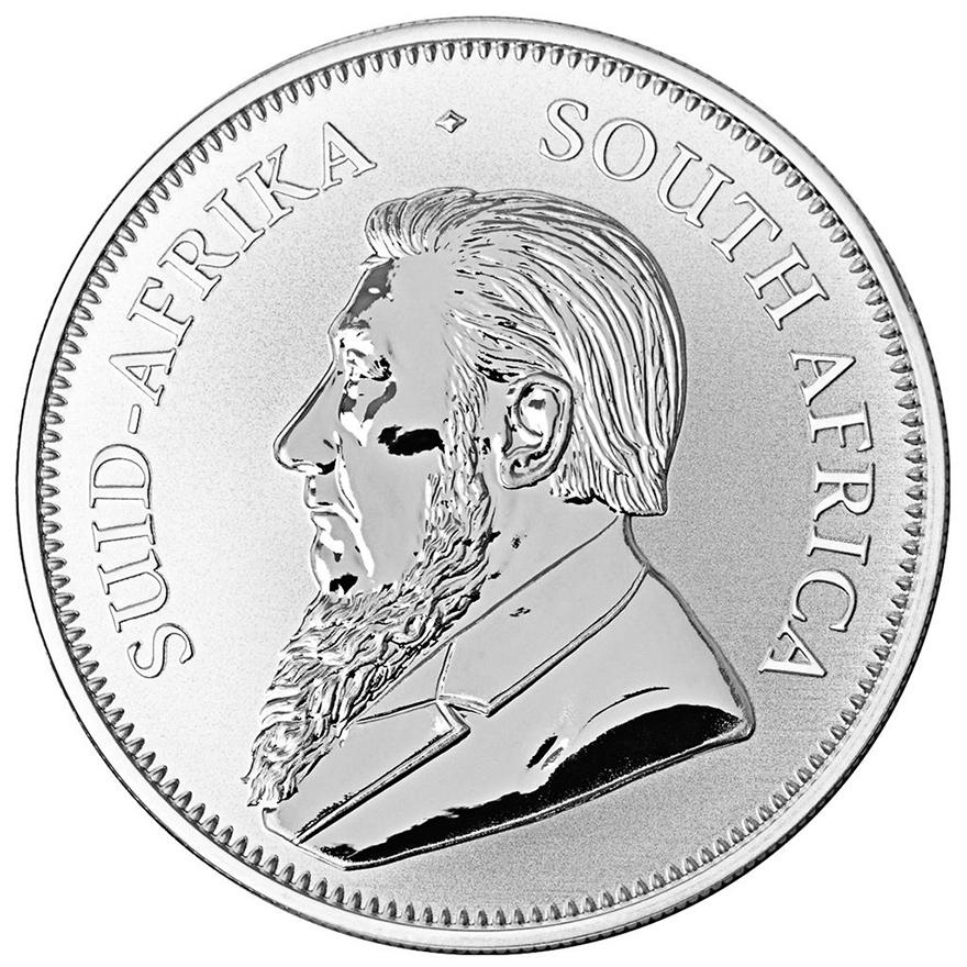 Silver coin Krugerrand 1 Ounce