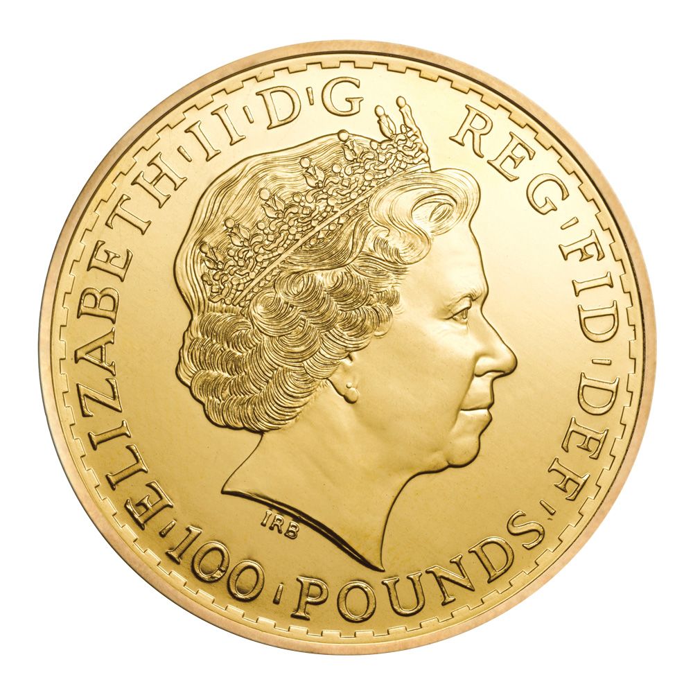 Zlatá mince Británie 1 Oz různé roky