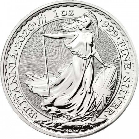 Stříbrná mince Británie 1 Oz