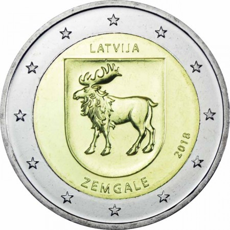 2 Euro CuNi Zemgalsko