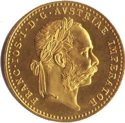 Zlatá mince Dukát 4-fach