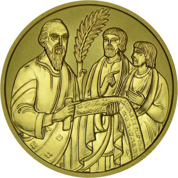 500 šilink Zlatá mince Bible
